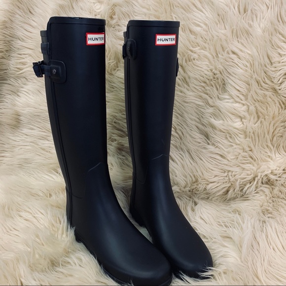 Hunter Shoes - Hunter Refined Back strap Slim Fit Rain boots